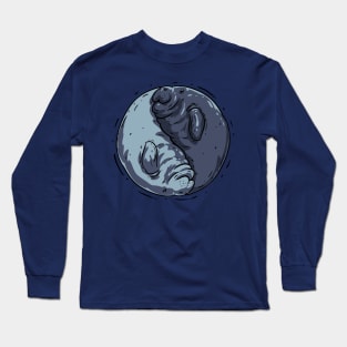 Manatee Yin and Yang Long Sleeve T-Shirt